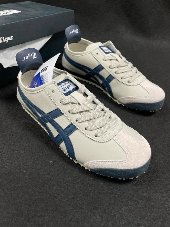 Onitsuka Tiger by Asics Other - Onitsuka Tiger by Asics Men’s Mexico 66 Sneakers in Cream & Navy